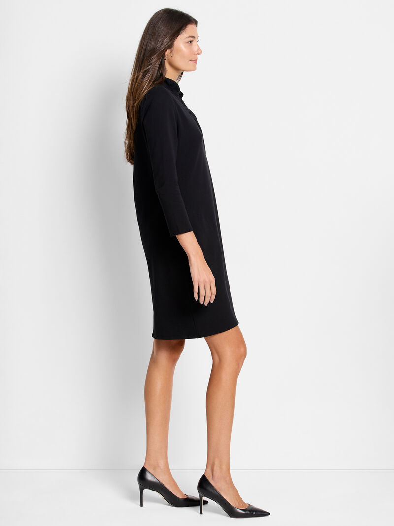 Woman Wears Ruffled Up Dress image number 2