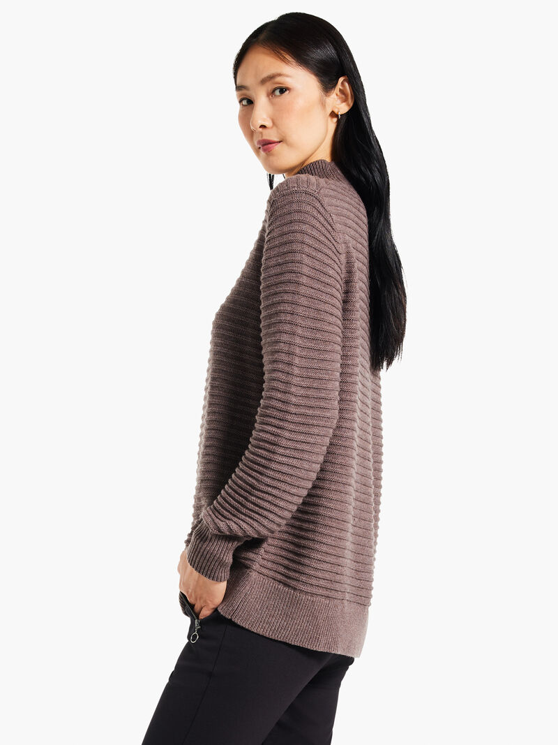Textured Tunic Sweater