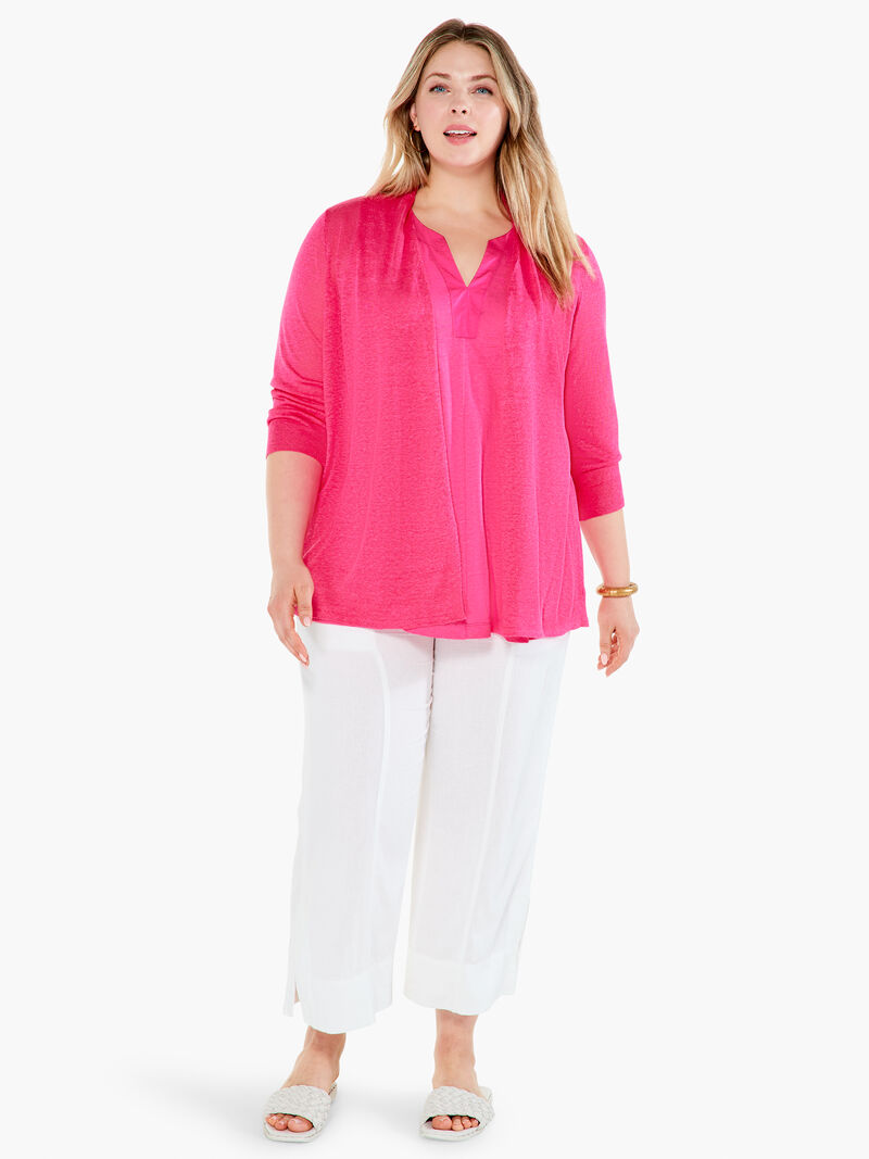 Woman Wears Breezy Cardigan image number 3