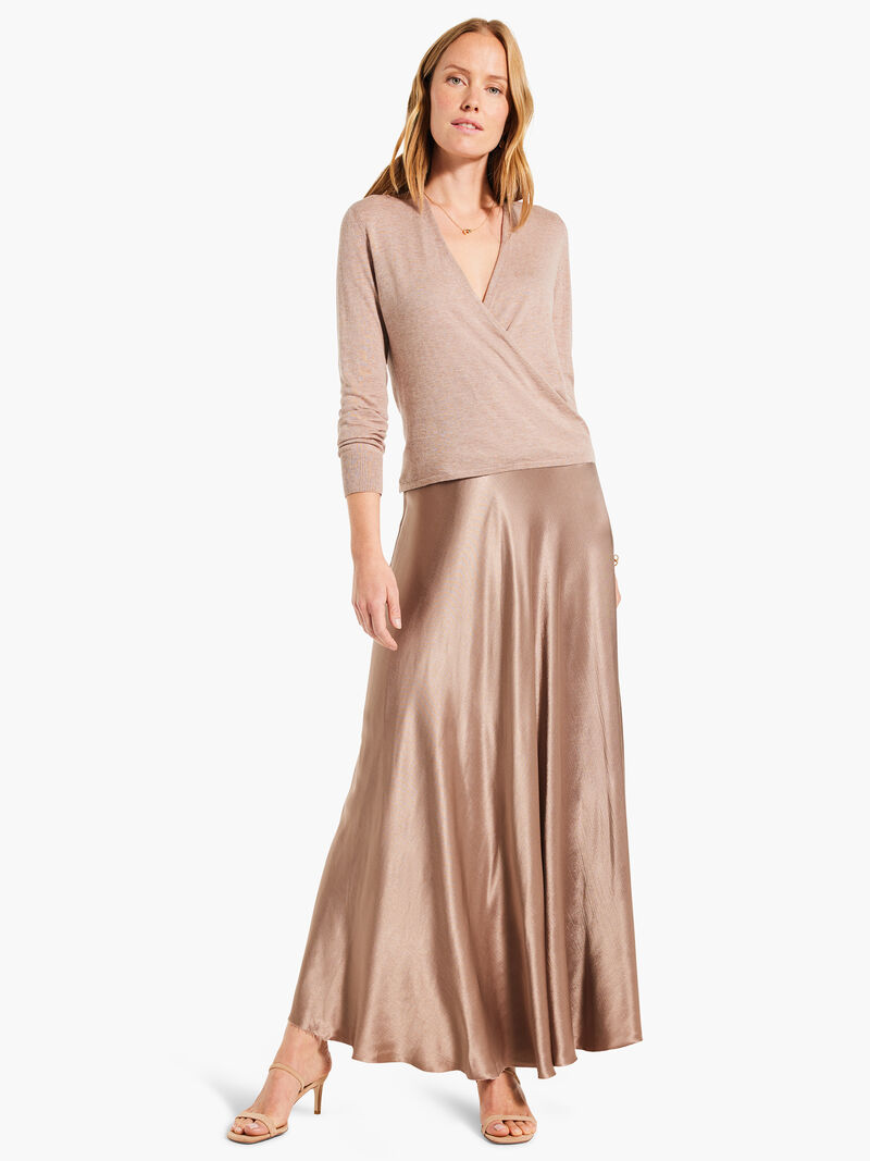 Woman Wears Elevated Slip Skirt image number 1