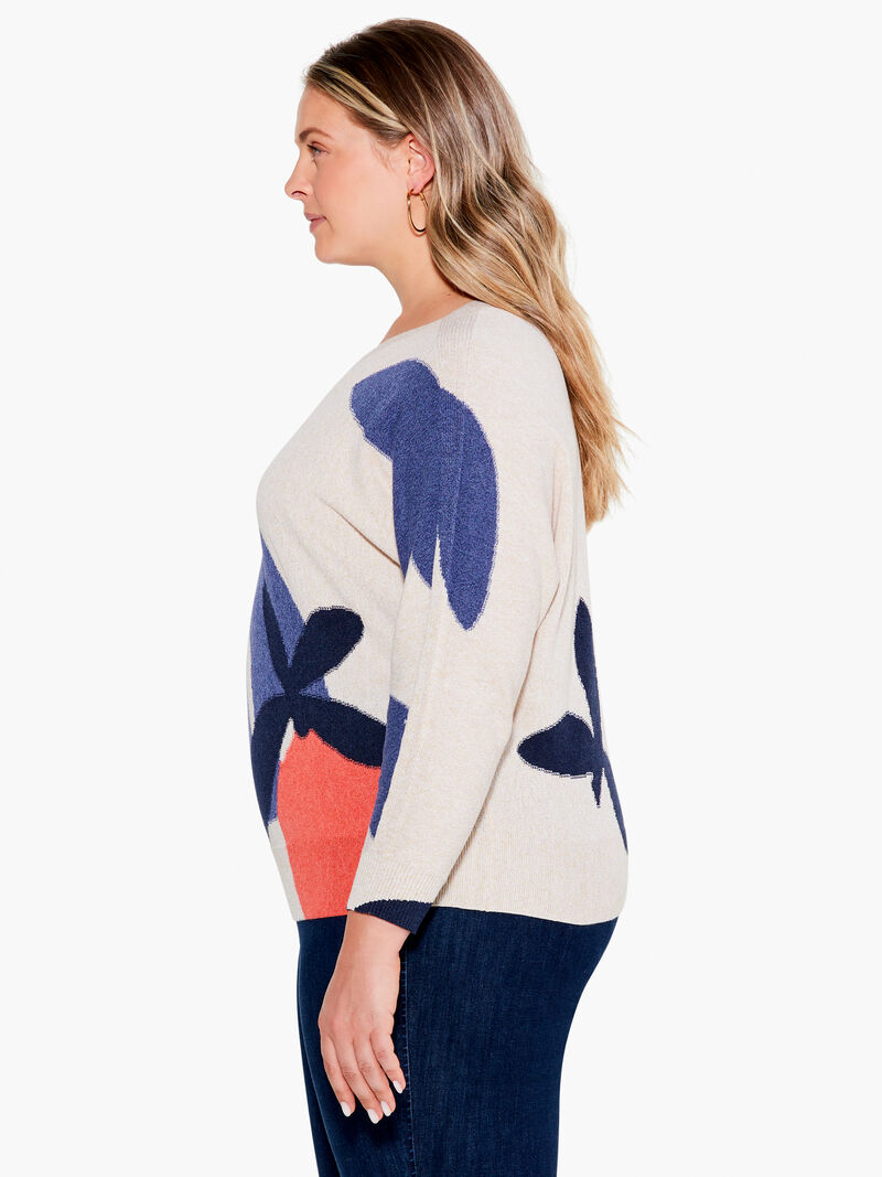 Woman Wears Fresh Squeeze Sweater image number 1