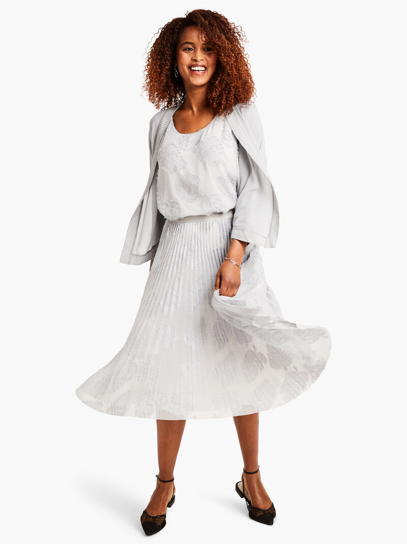 Woman Wears CLOUD COVERED CARDIGAN image number 3
