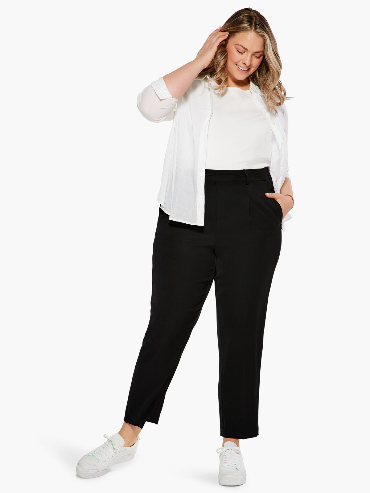 Smart Look Relaxed Trouser