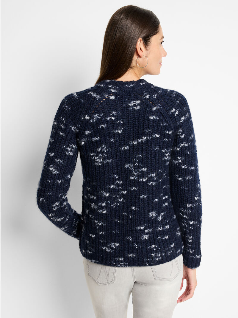 Woman Wears Cozy Nep Sweater image number 3