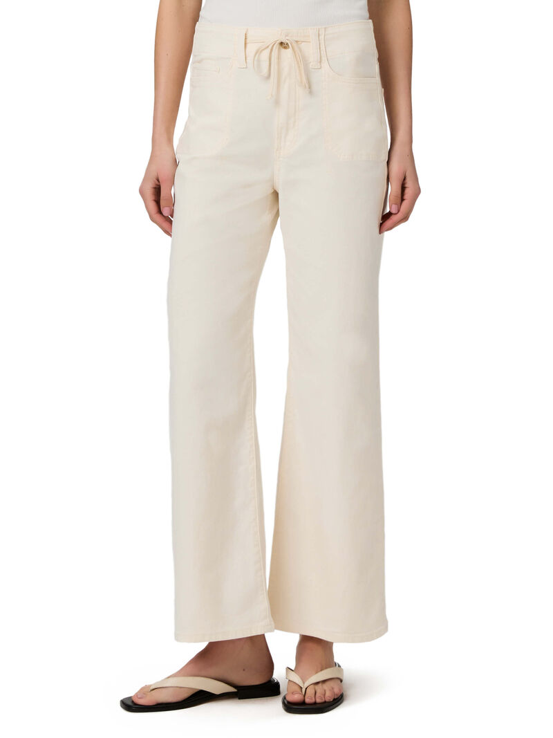 Woman Wears Paige - Ari With Waistband Tie Pant image number 0