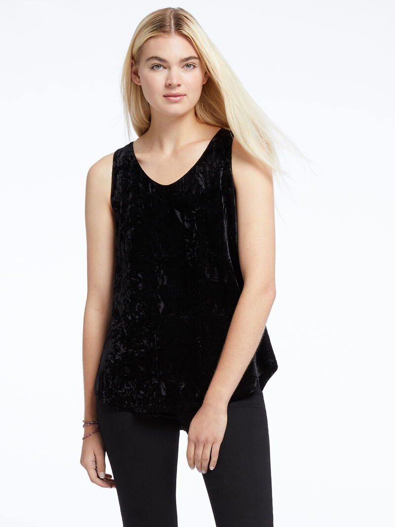 
                    Crushed Velvet Tank