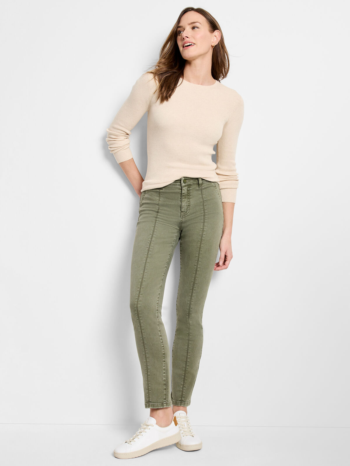 Ribbed Sweater Tee