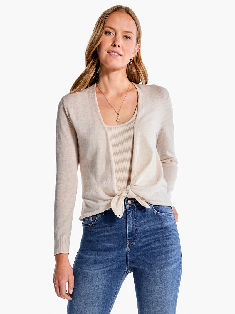 Woman Wears All Year 4-Way Cardigan image number 3