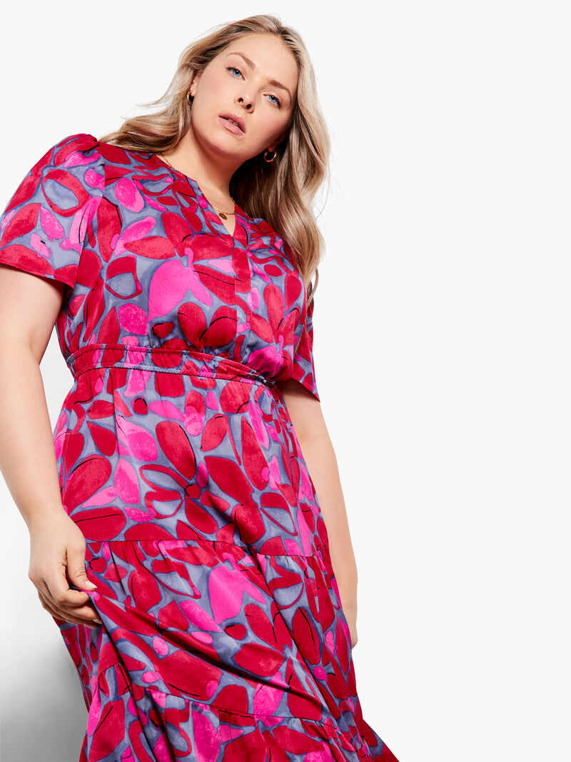 Woman Wears Happy Splash Dress image number 0