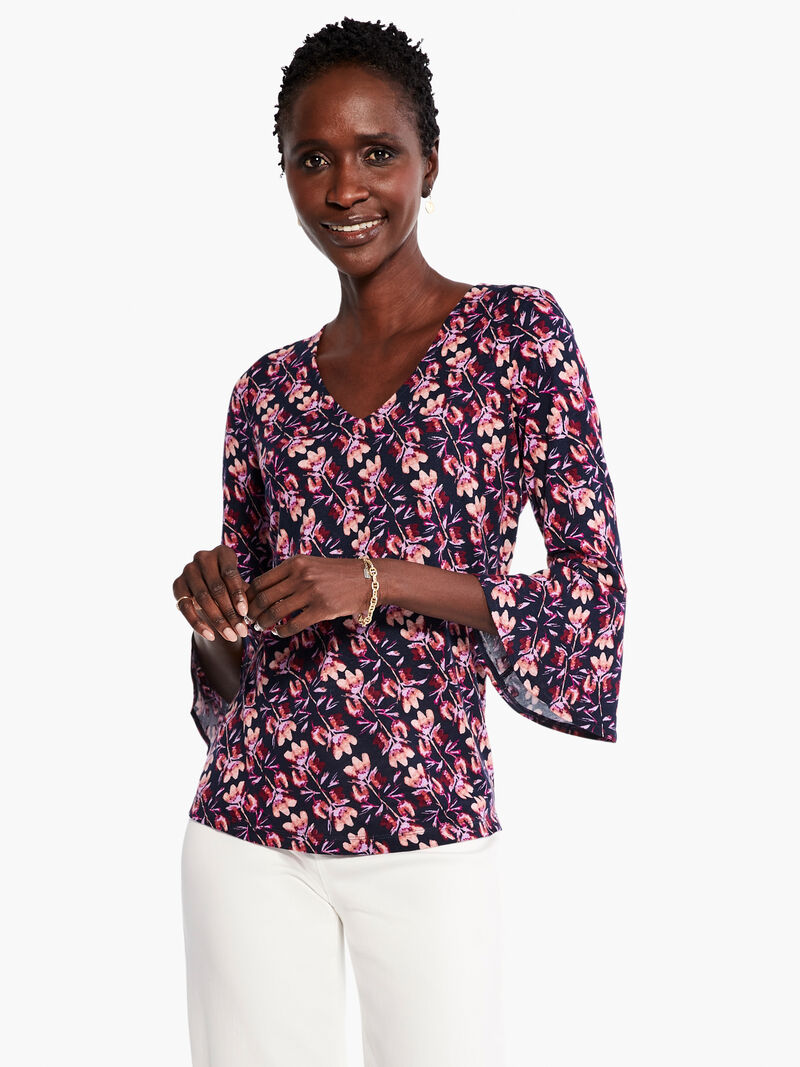 
                    Stamped Petals Top