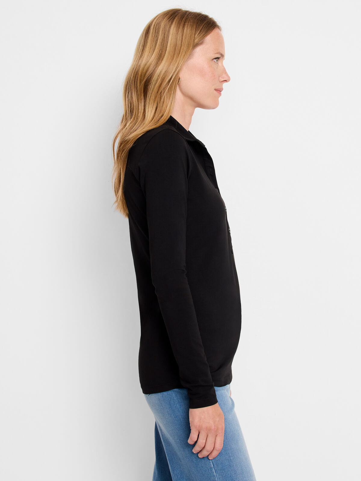 NZT Long Sleeve Polo Top