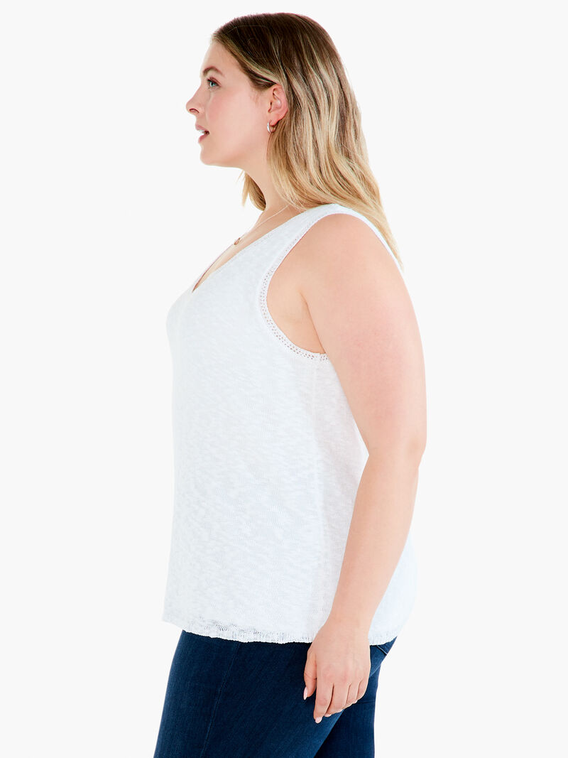 Woman Wears Textured Days Tank image number 1