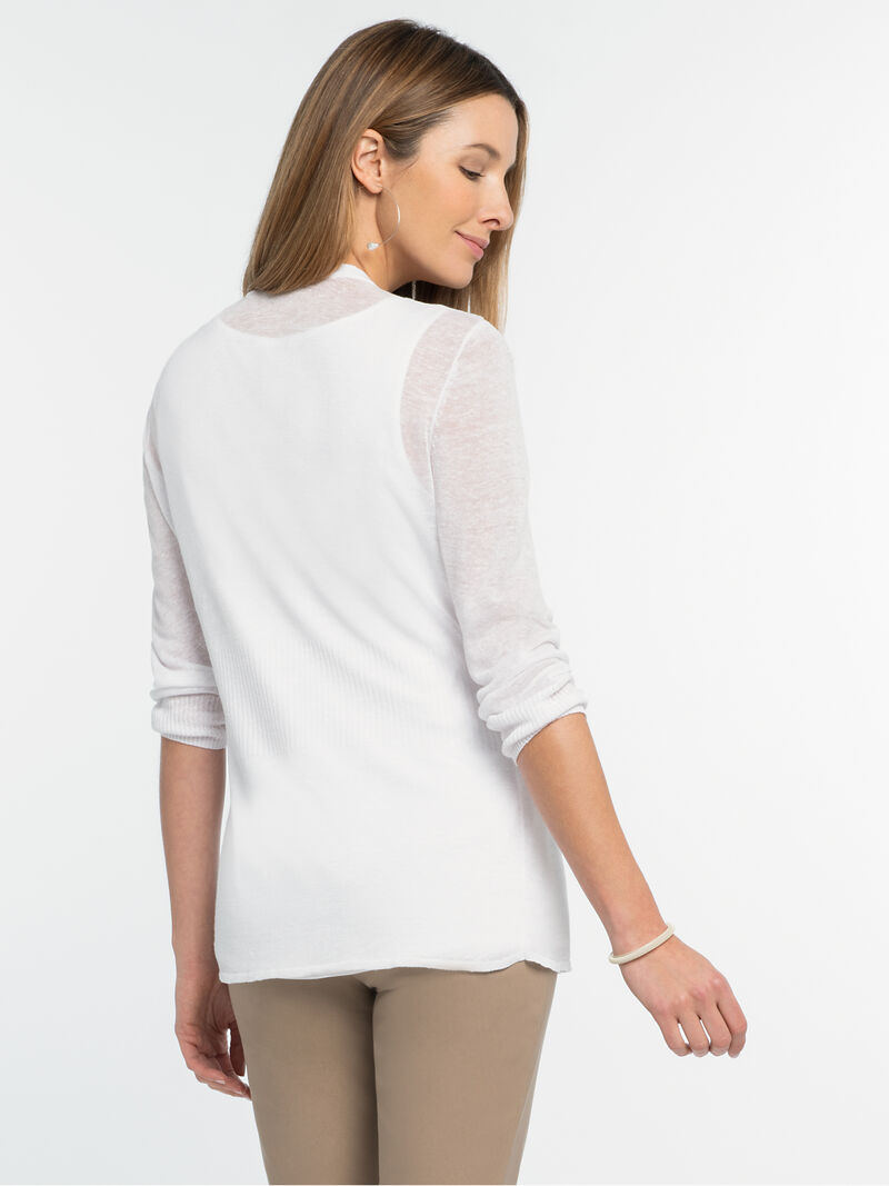 Woman Wears Lightweight Divine Cardigan image number 2