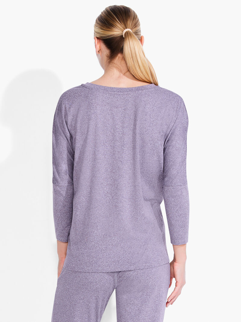 Woman Wears Brushed Flow Dolman Top image number 2
