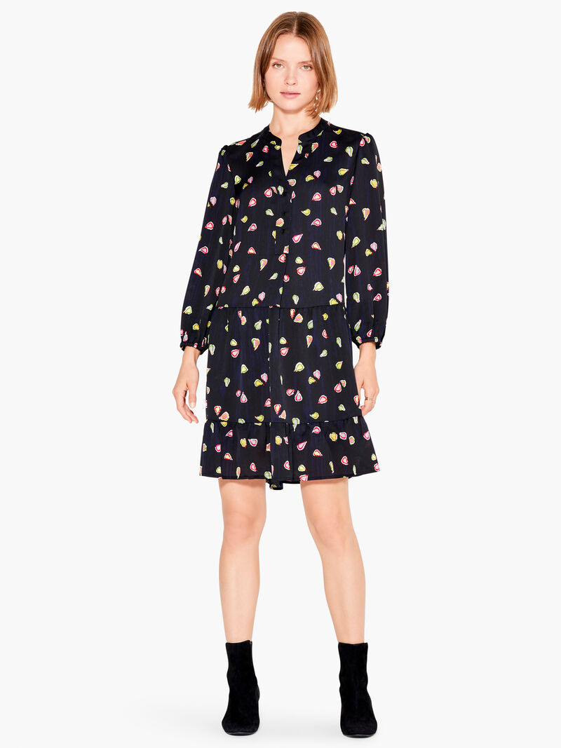 Woman Wears Party Pears Dress image number 3