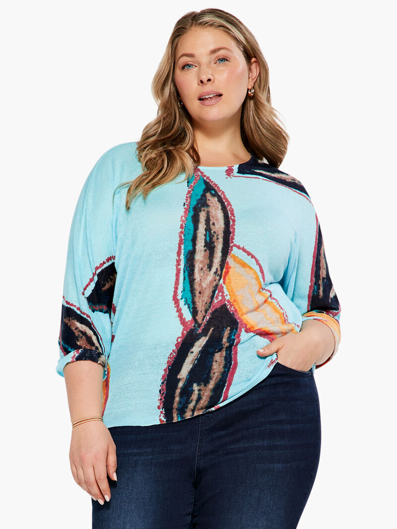 Woman Wears Grove Sweater image number 0