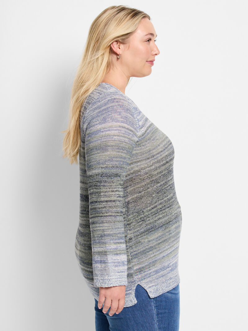 Woman Wears Hazy Shades Sweater image number 2