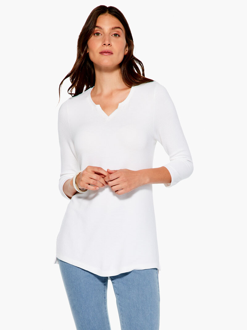 Textured Drape Top