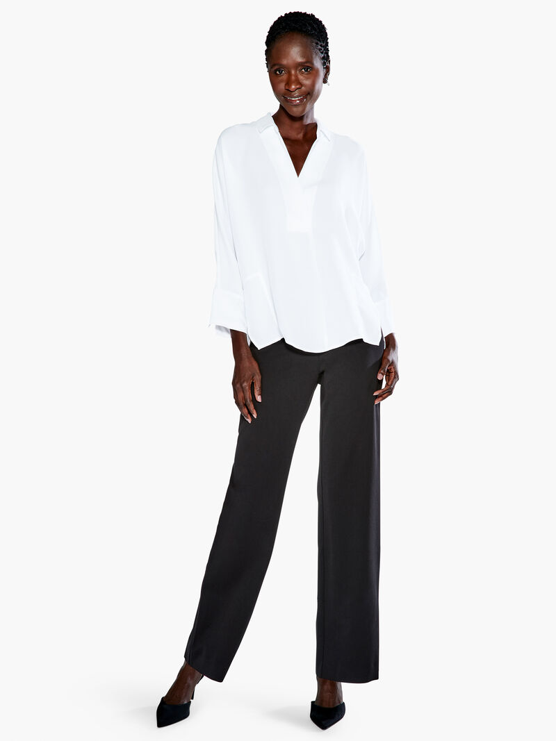 Woman Wears Work It Wide-Leg Trouser image number 3