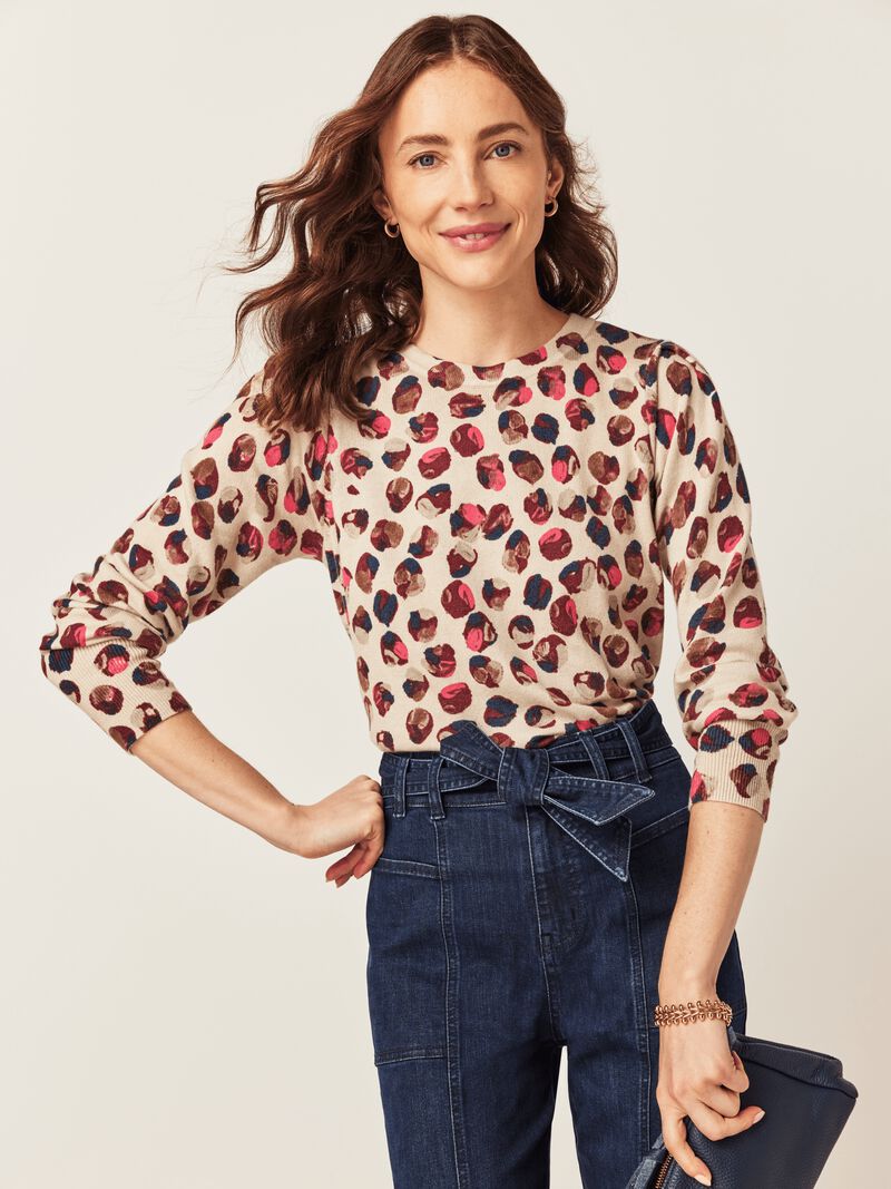 
                    Blush Dot Sweater