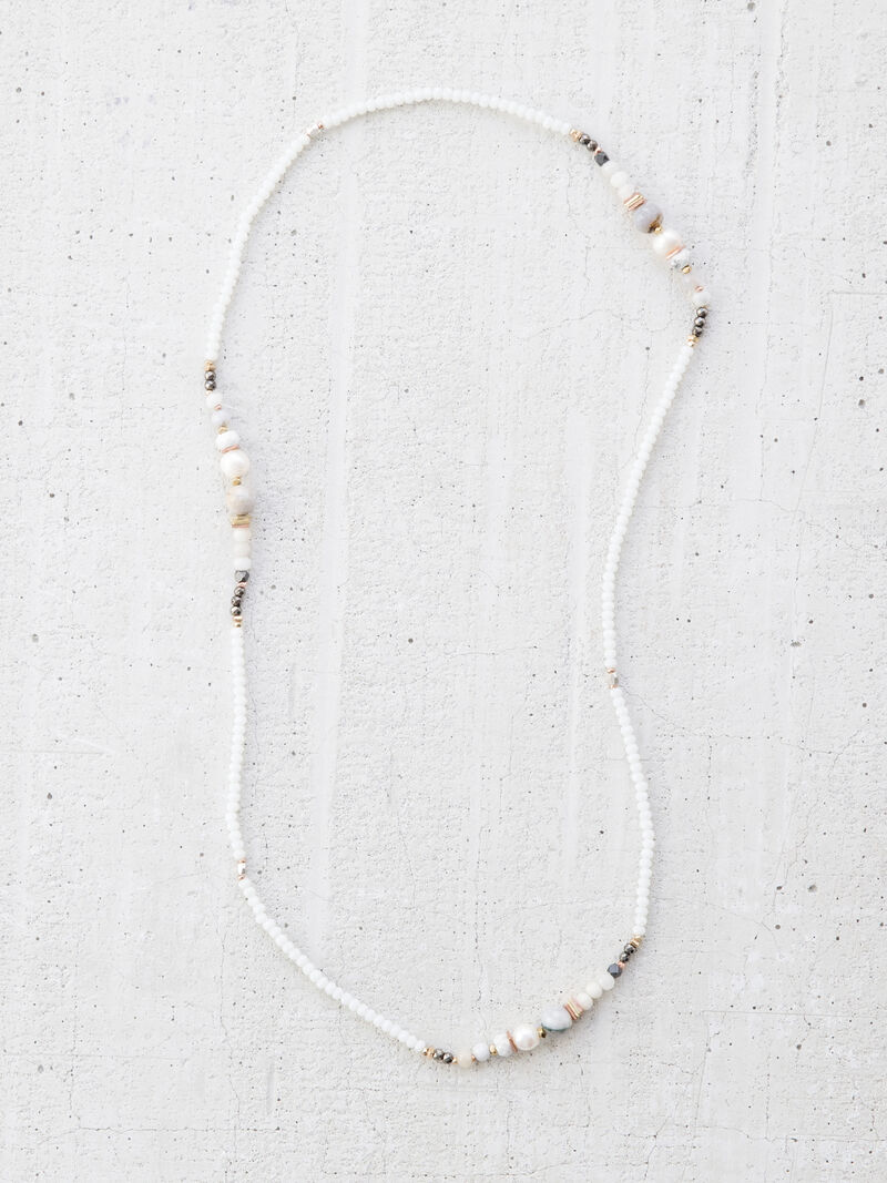 Woman Wears NAKAMOL STRETCH BEADED STRAND image number 1