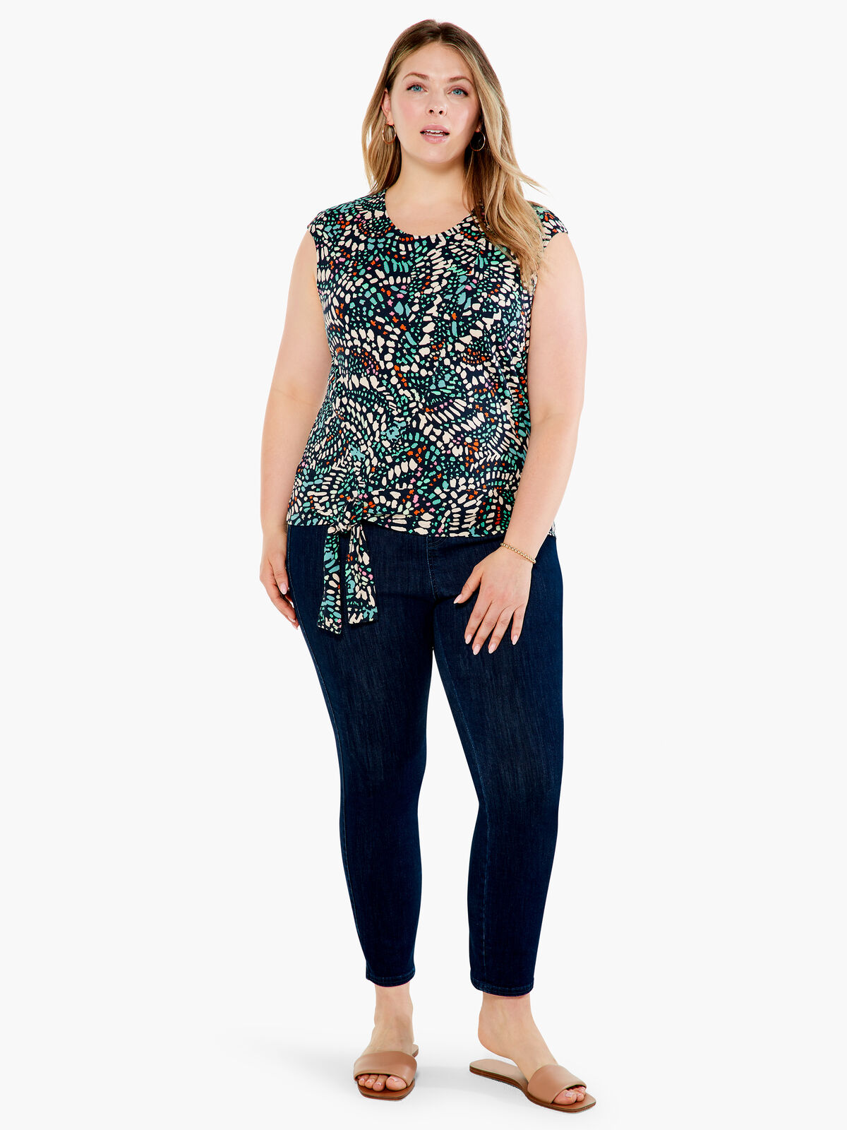 Mosaic Dots Top