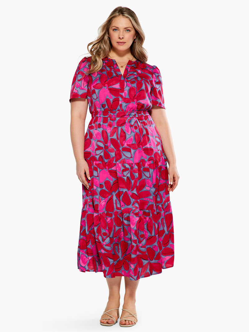 Woman Wears Happy Splash Dress image number 4