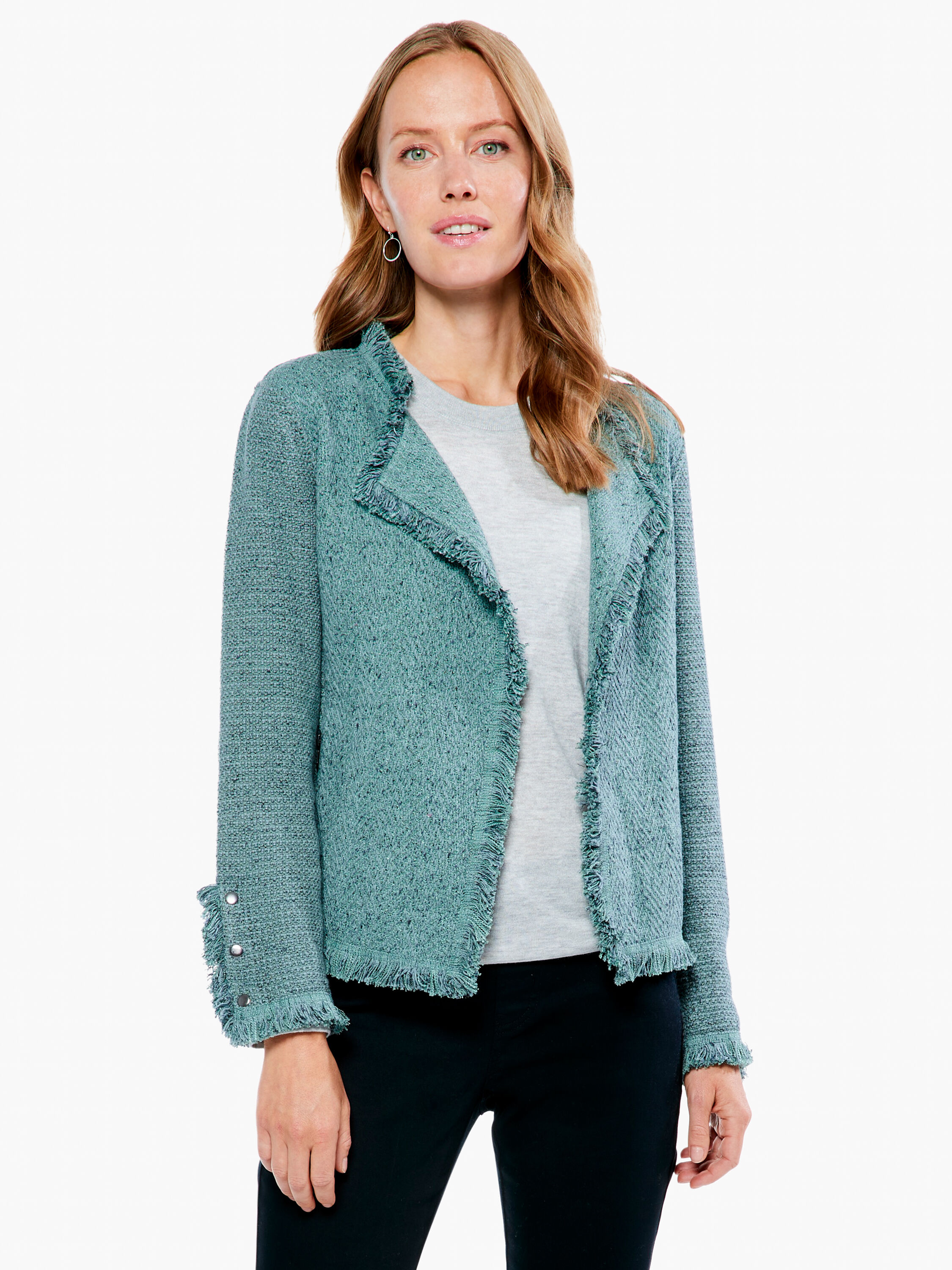 Fringe Mix Jacket NIC ZOE