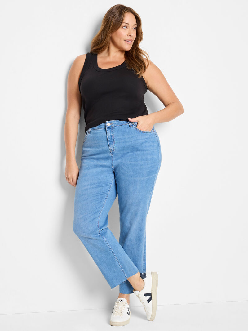 NZ Denim 28" Daytrip Straight Ankle Jeans