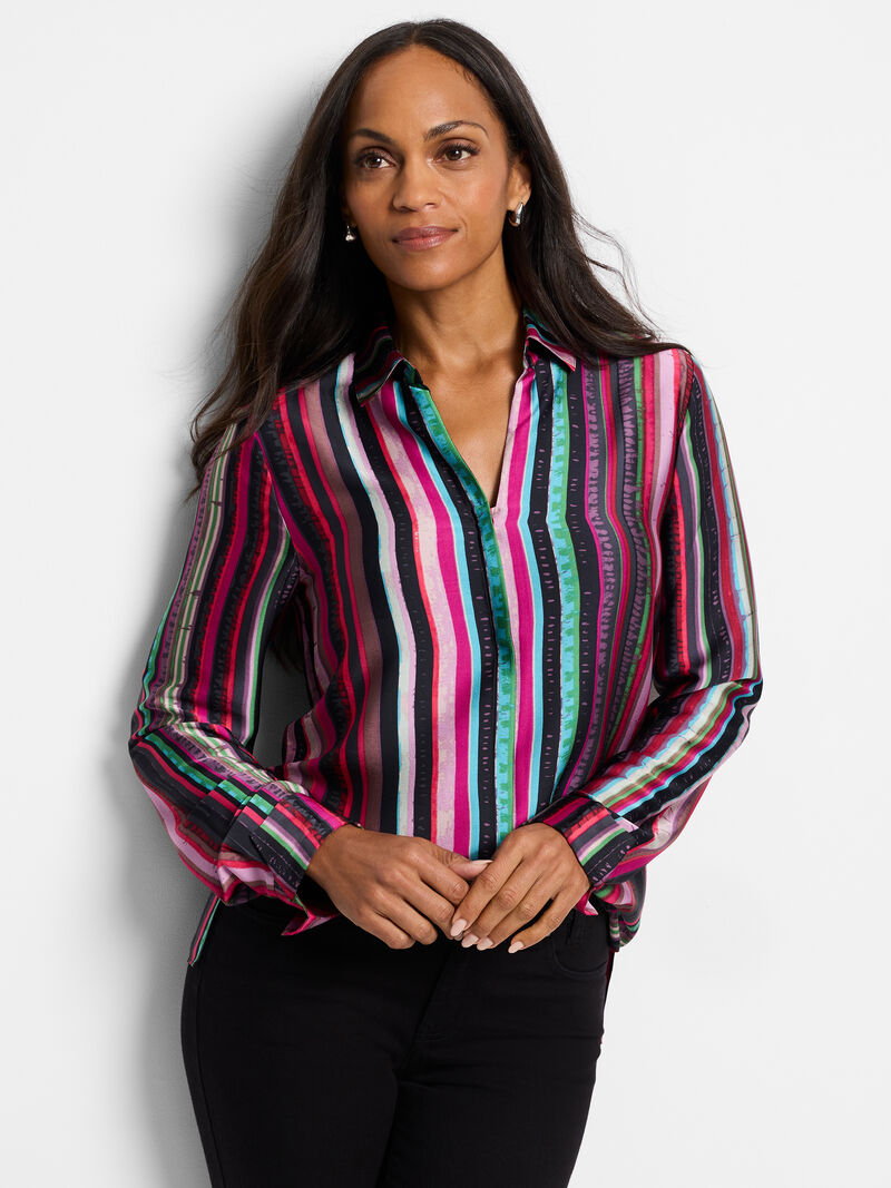Woman Wears Vivid Vision Shirt image number 2