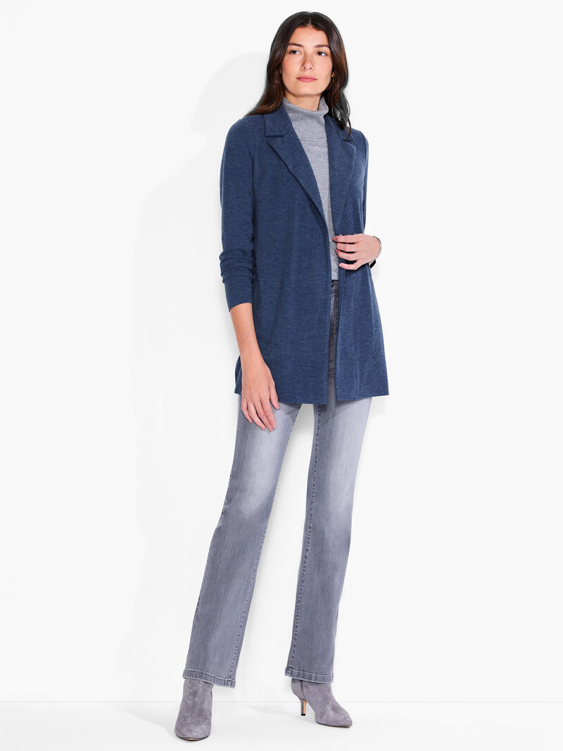 Woman Wears All Day Comfort Knit Blazer image number 3