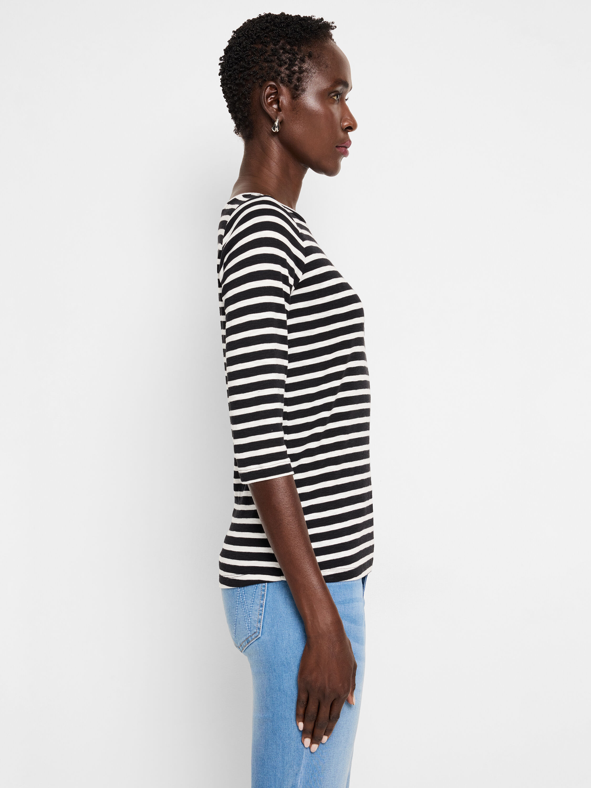 トップス NODAS Mini border tee - CHARCOAL Mini border tee - CHARCOAL – NŌDAS ONLINE STORE