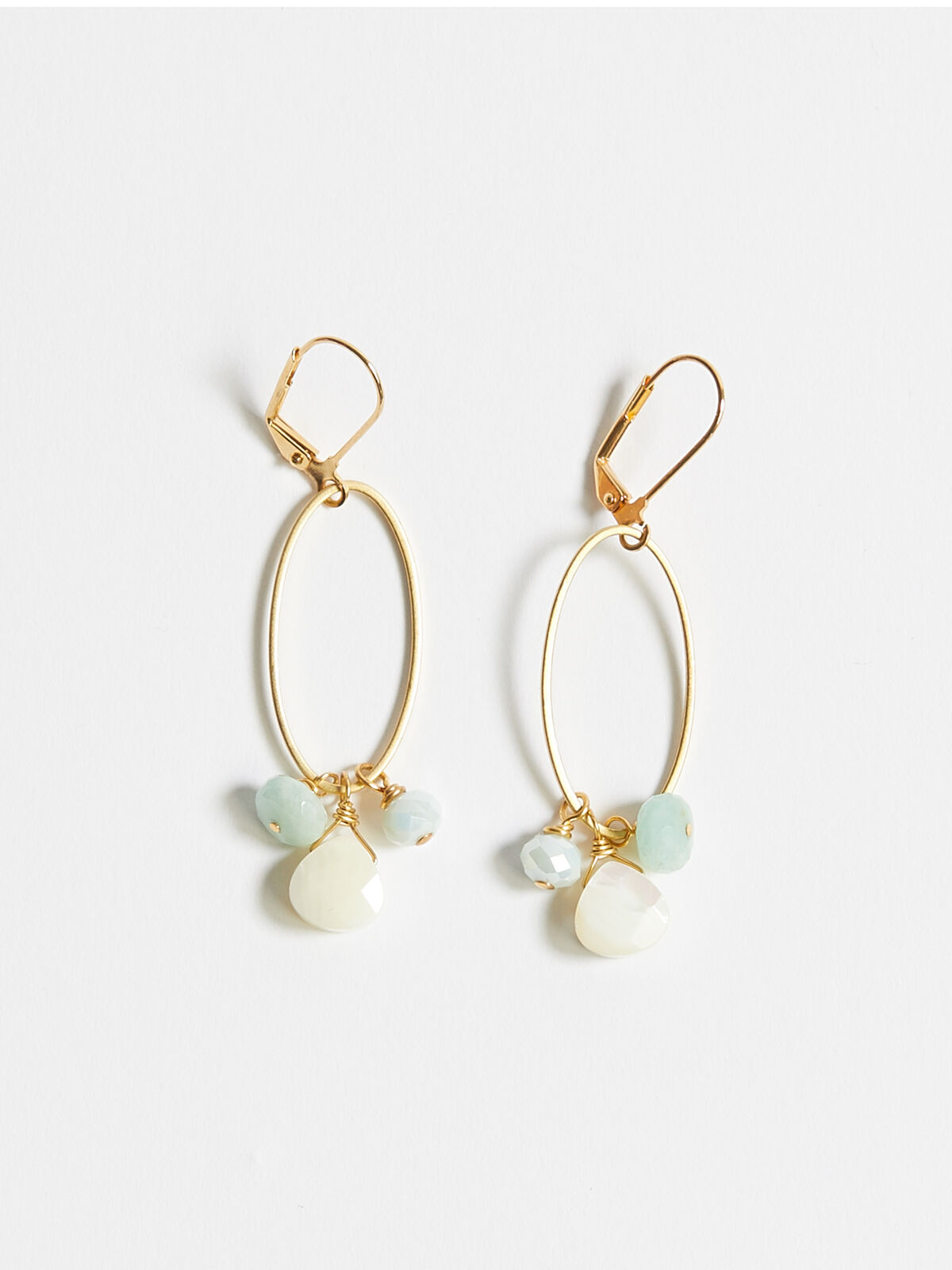 Crystal Cluster Earring