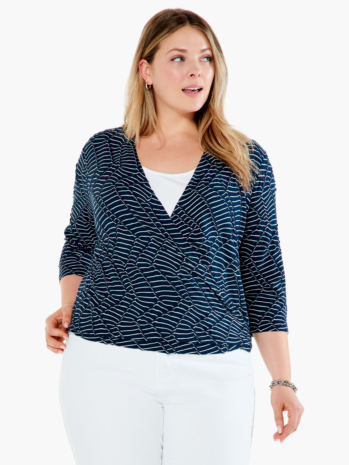 Mixed Lines 4-Way Cardigan