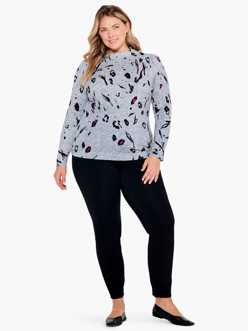 Woman Wears Petal Toss Sweater image number 3