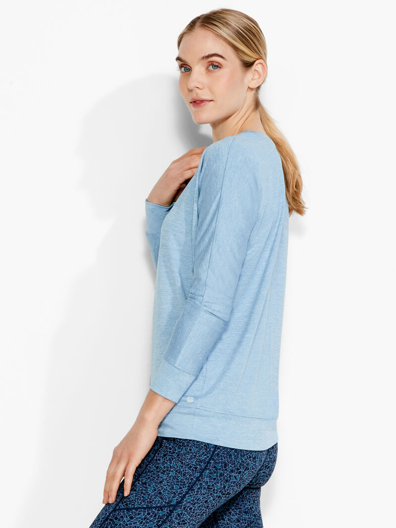 Woman Wears Flowfit Warm Up Top image number 1