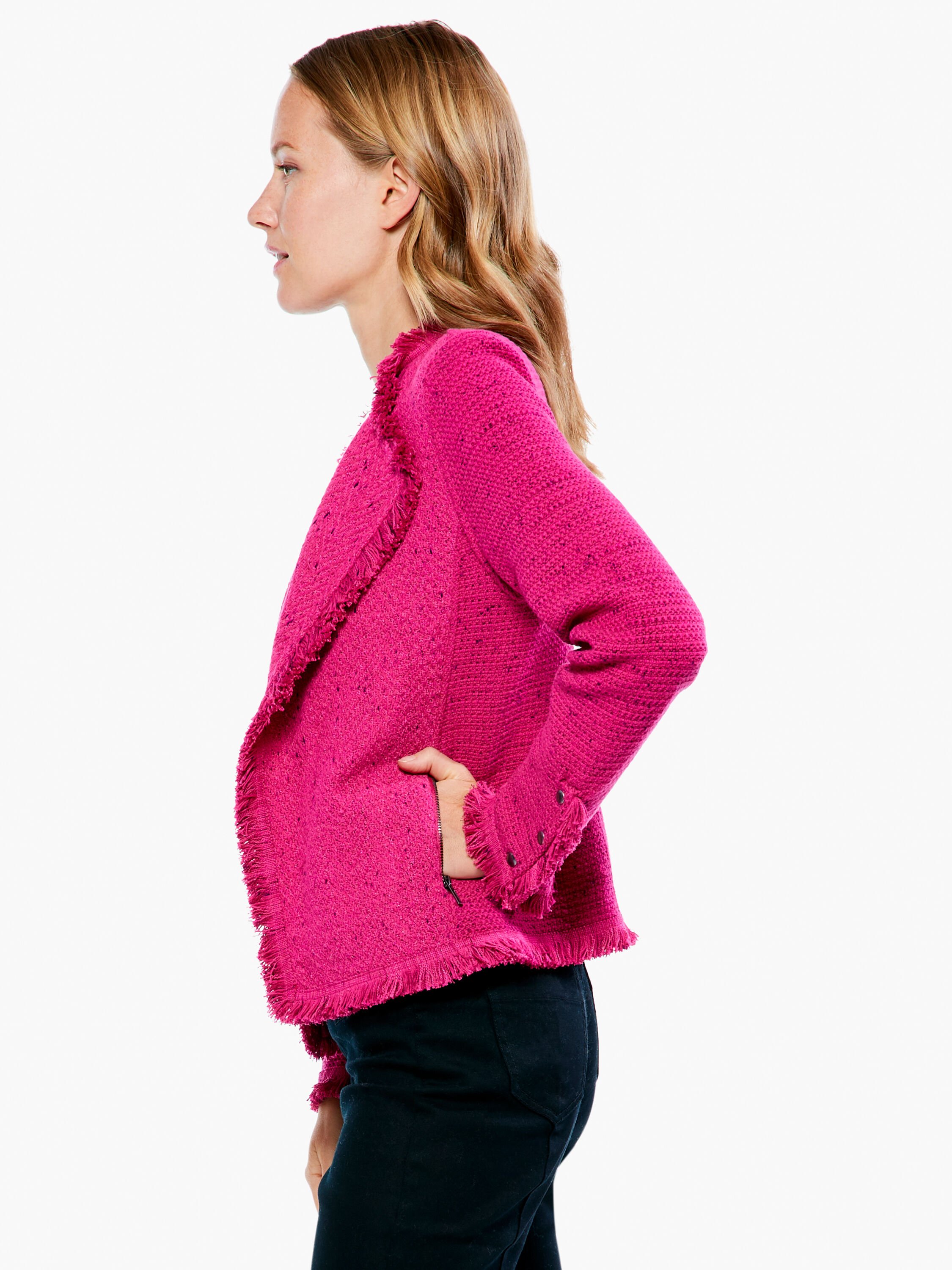 Fringe Mix Jacket NIC ZOE