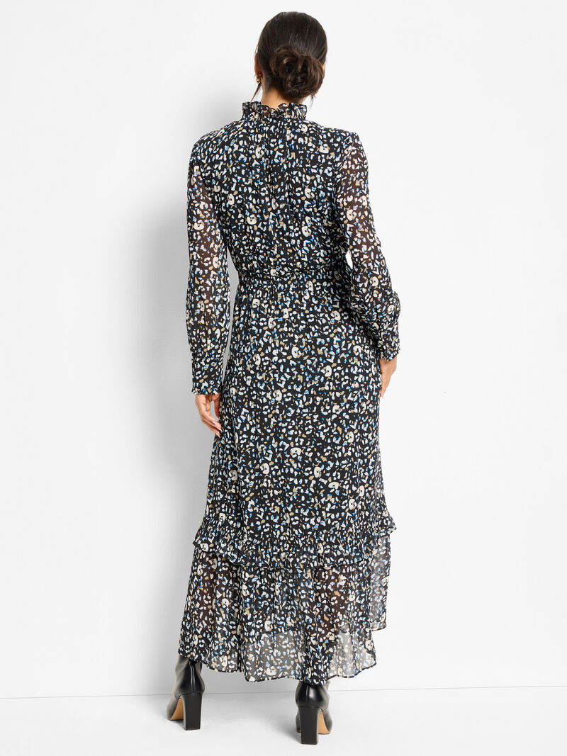 Woman Wears Femme Cheetah Anabelle Dress image number 4