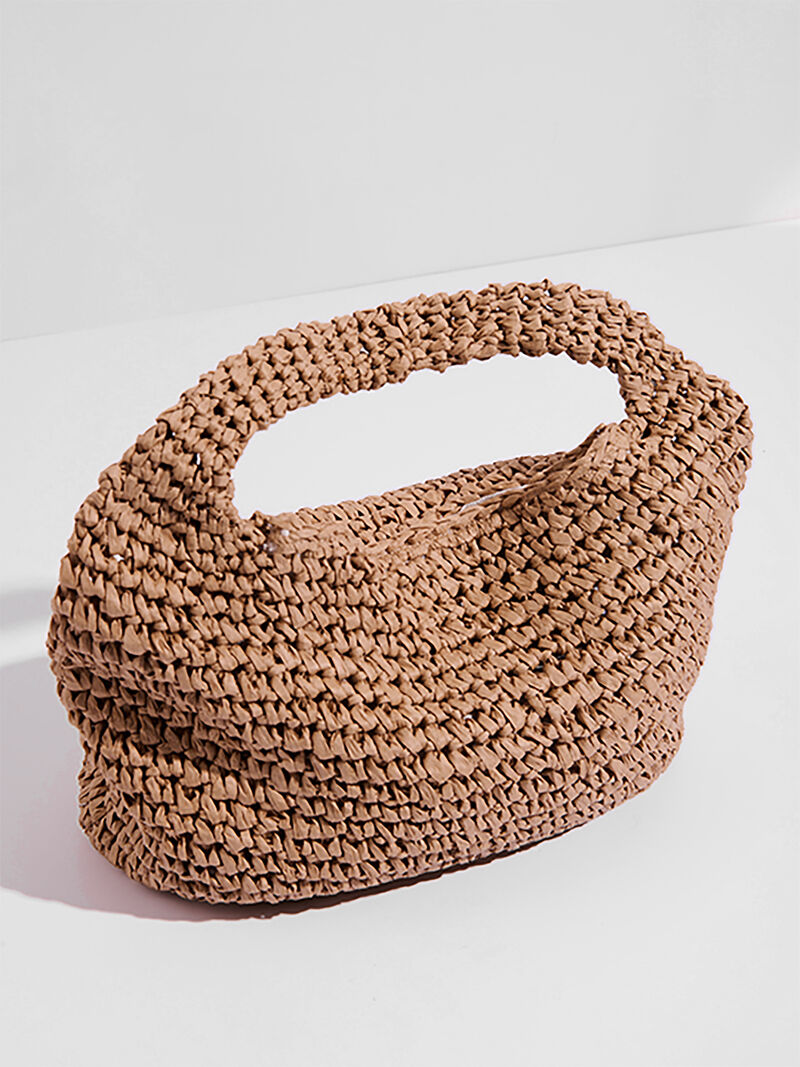 Woman Wears Hat Attack Mini Slouch Bag image number 0
