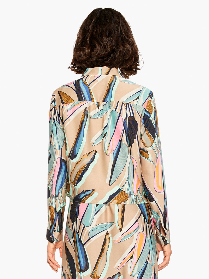 Woman Wears Banana Leaves Top image number 3