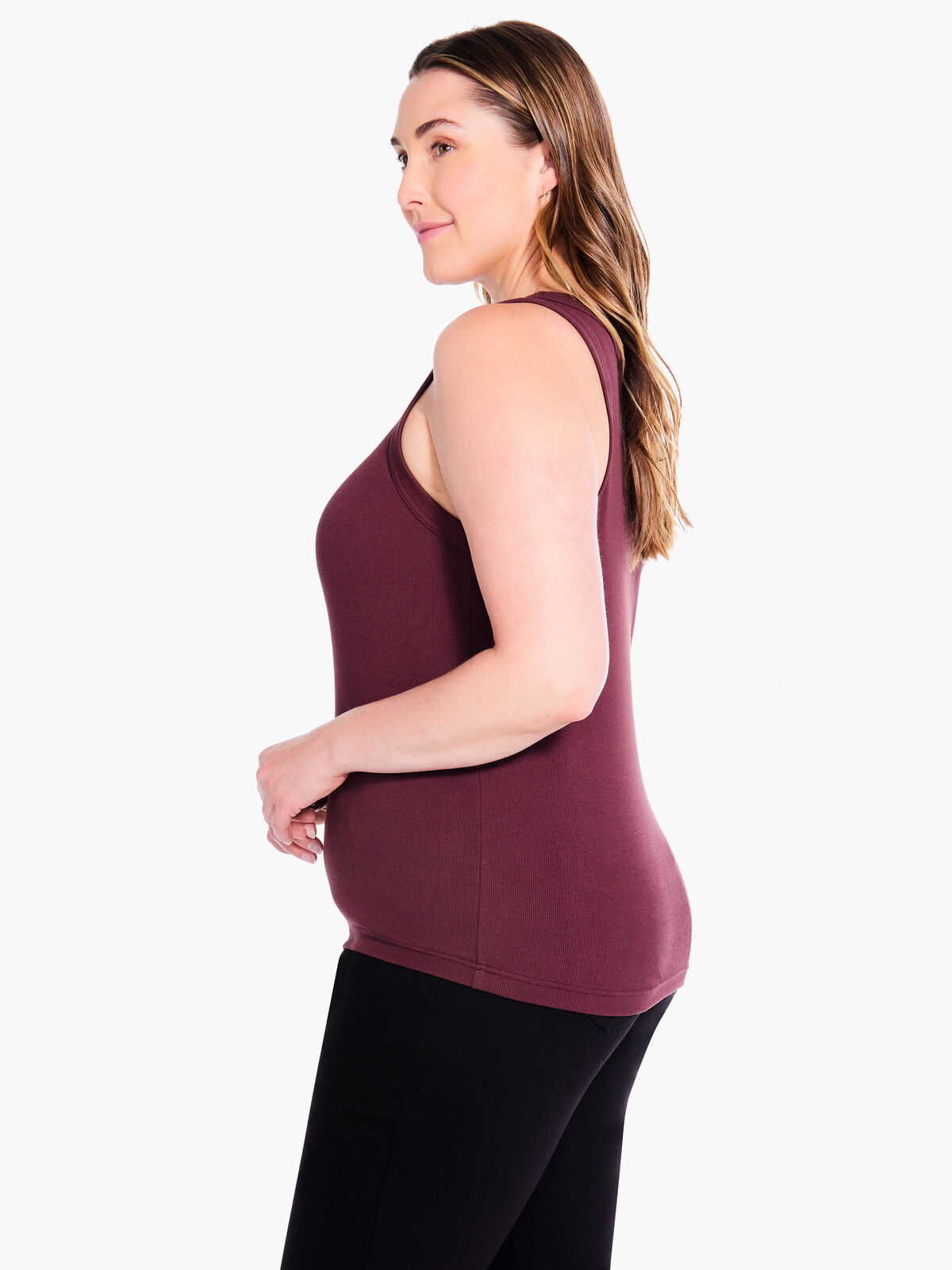 Perfect Knit Rib Scoop Tank