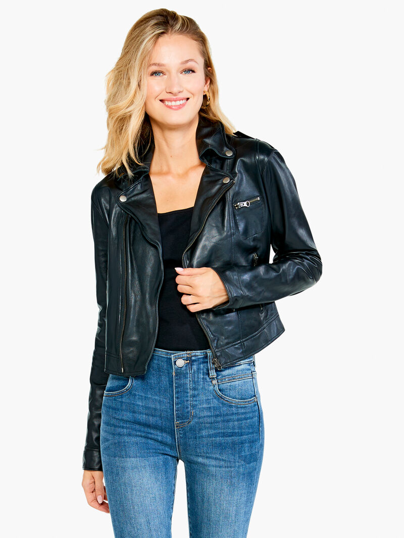 Woman Wears JKT Piper Leather Jacket image number 0