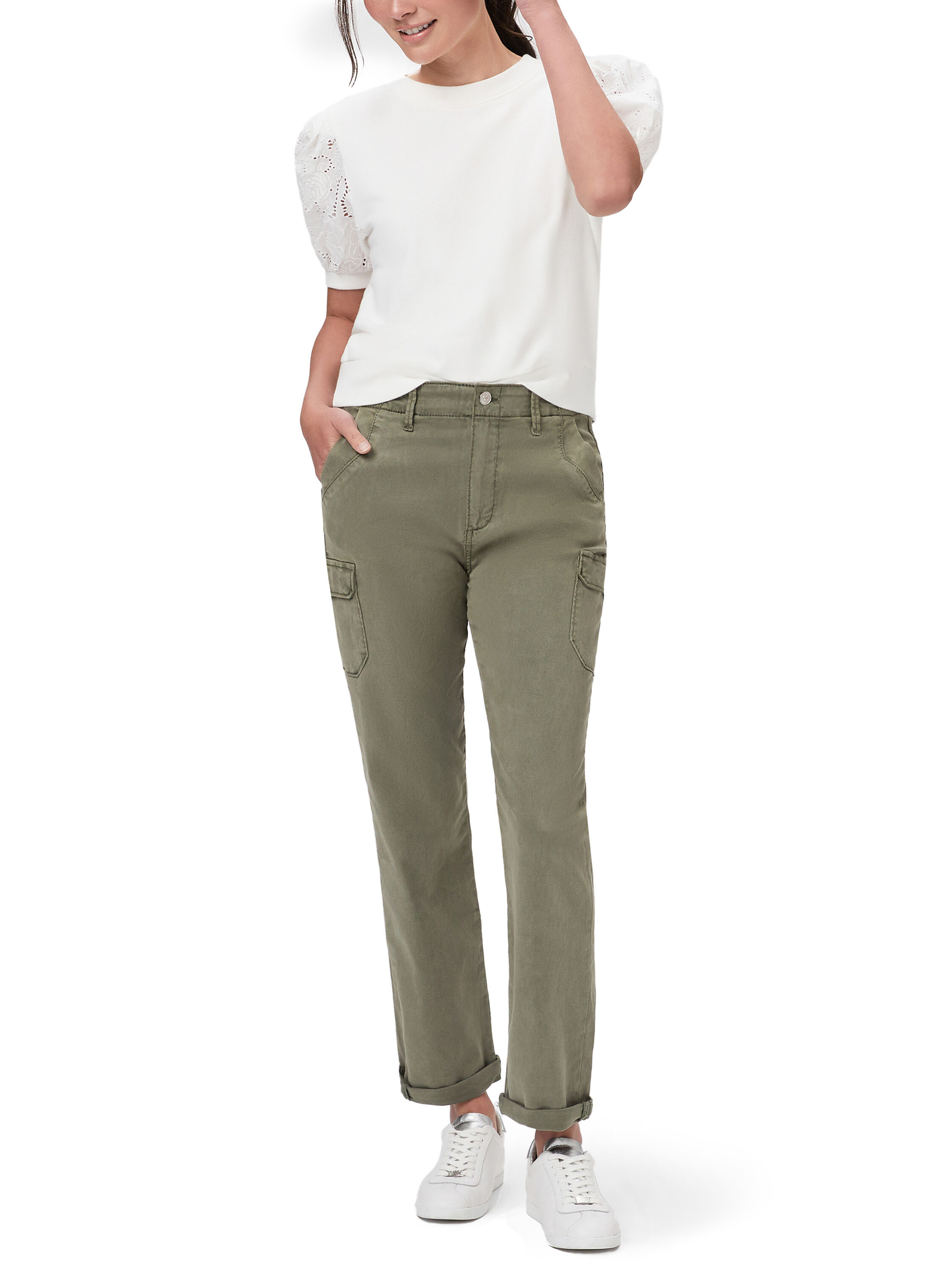 Paige Drew w Cargo Pockets Pant NIC ZOE