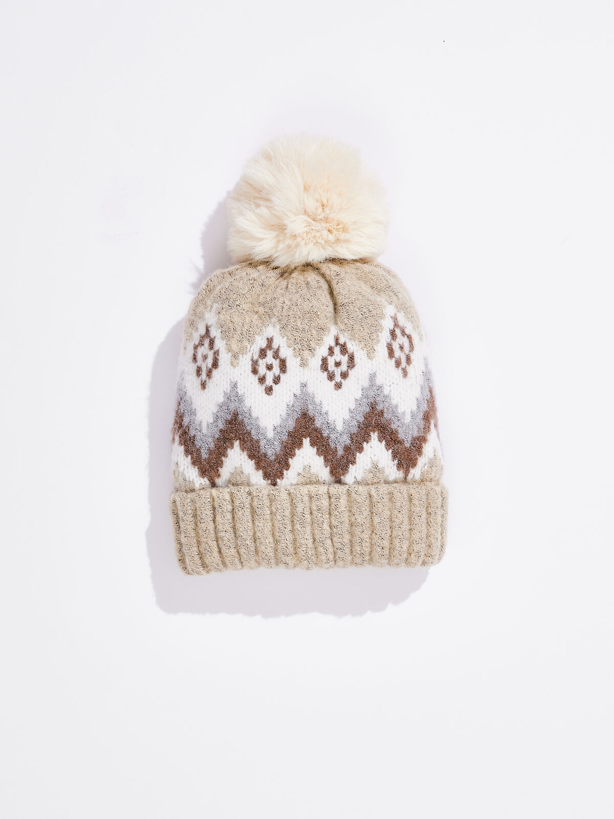 Hat Attack Fair Isle Beanie