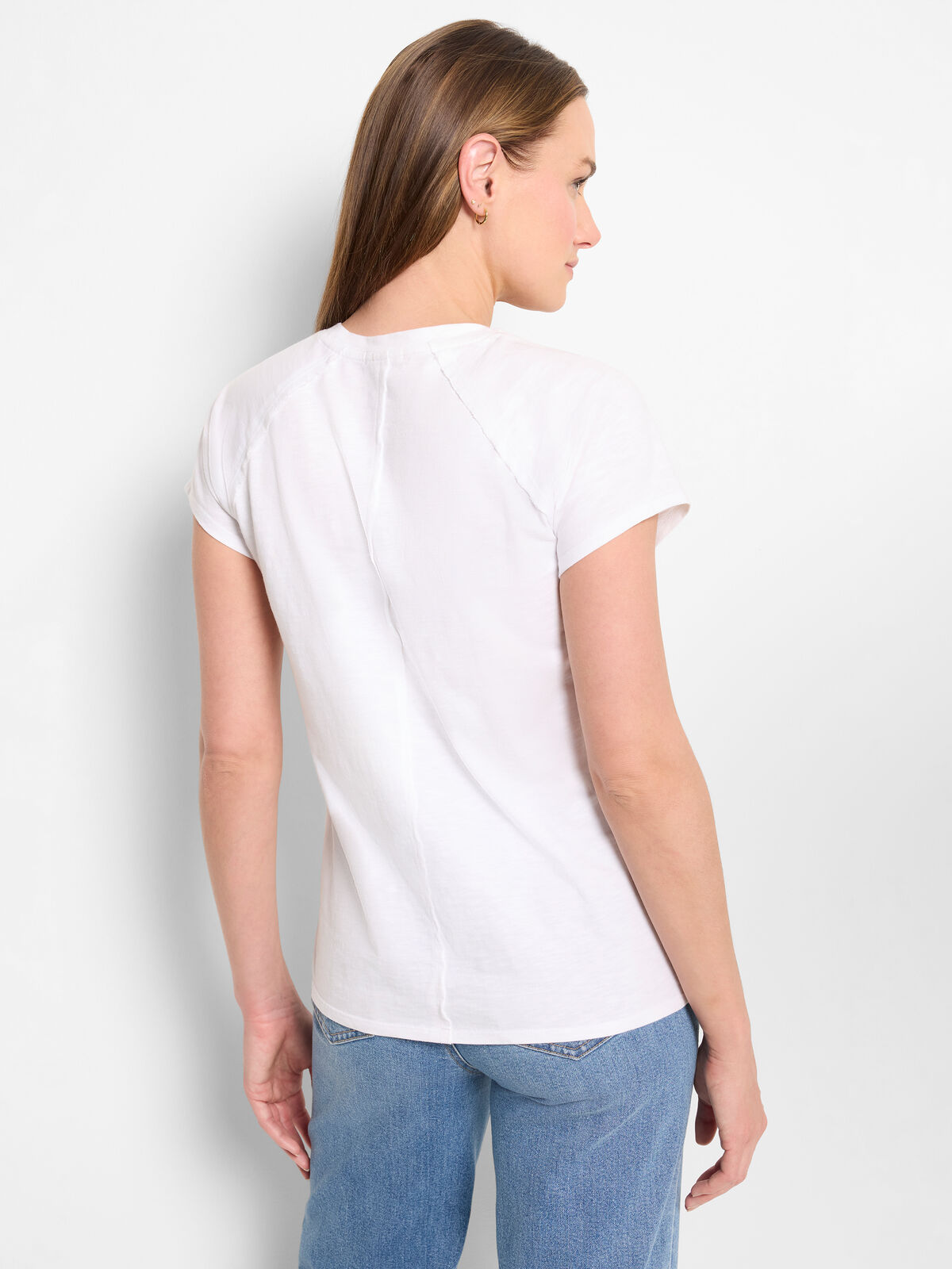 NZT Short Sleeve Cotton Slub Crew Neck Tee