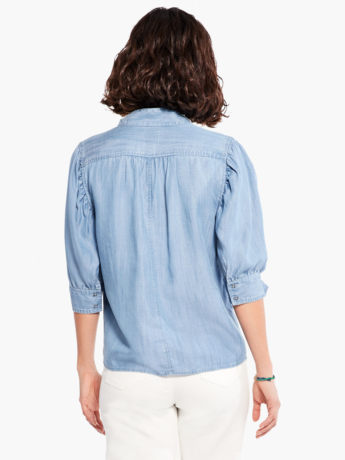 Femme Sleeve Denim Shirt