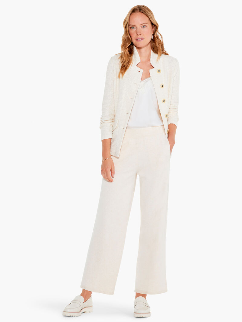 Woman Wears Everyday Wide-Leg Knit Pant image number 3