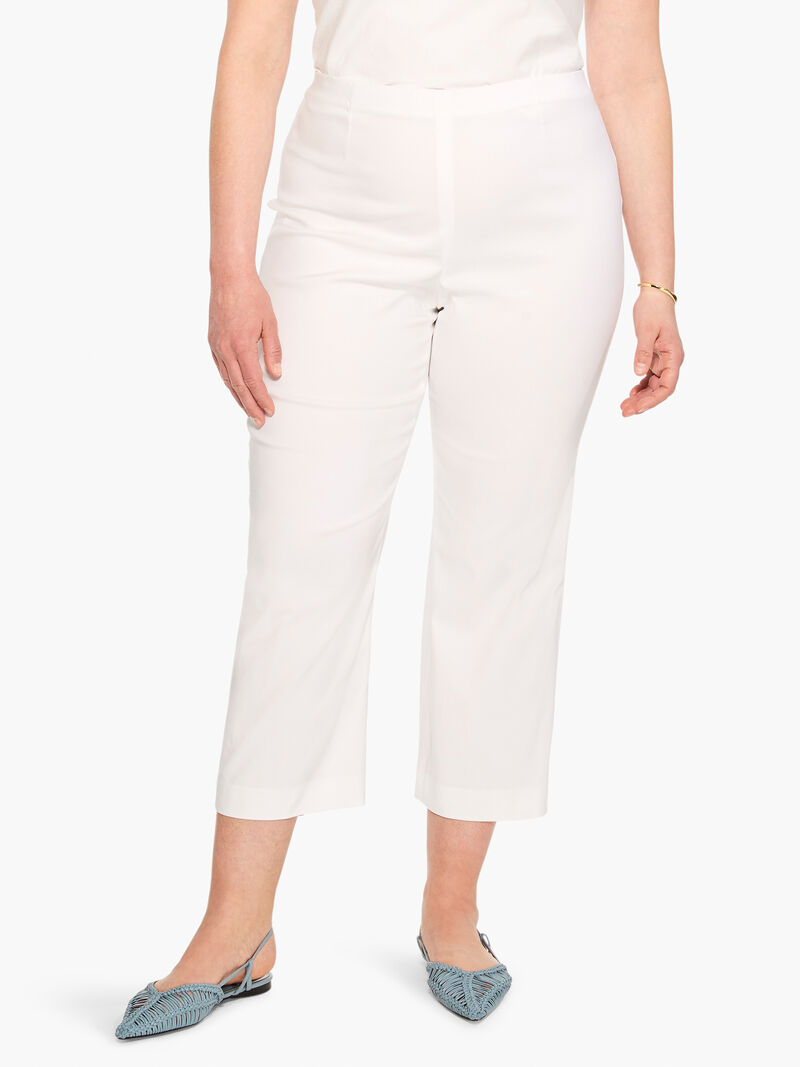 Polished Wonderstretch Wide-Leg Crop Pant