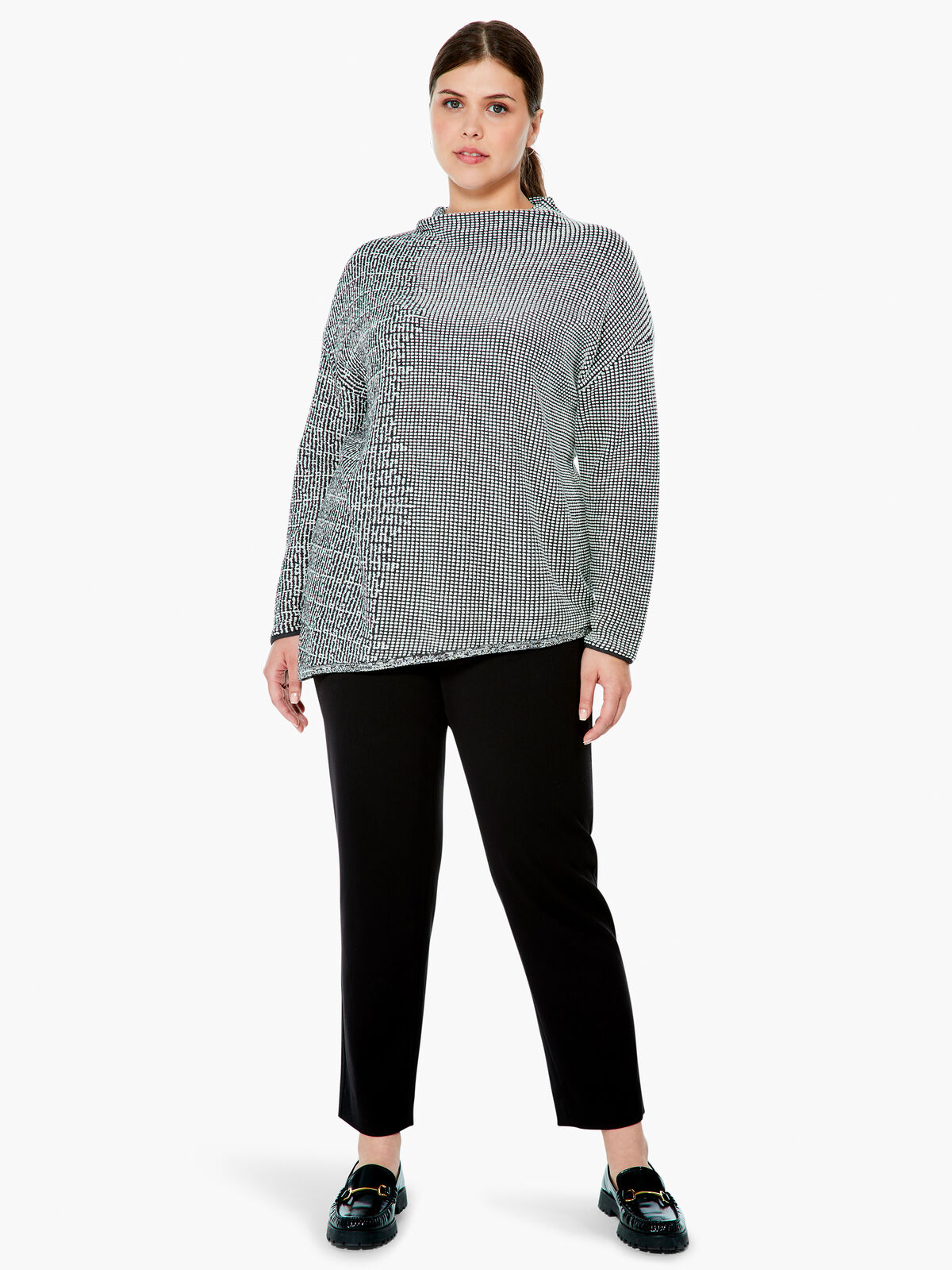 Pixel Knit Sweater