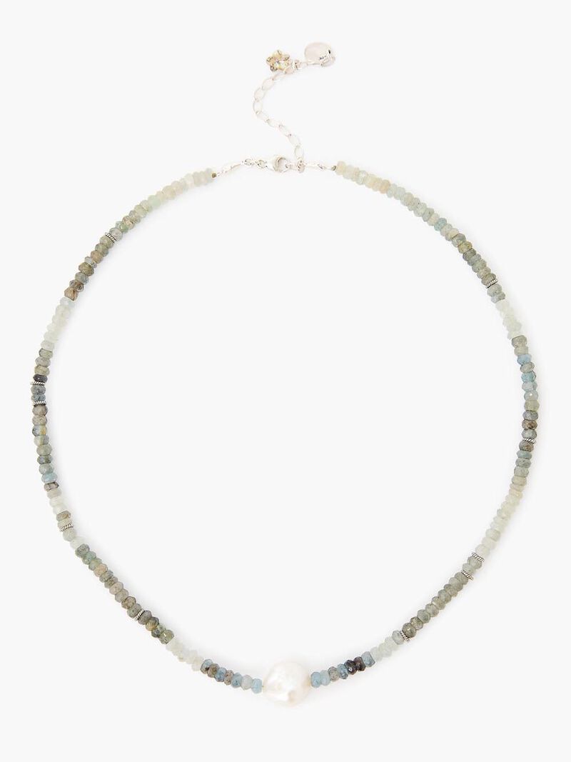 Woman Wears Chan Luu - Aquamarine Necklace image number 1